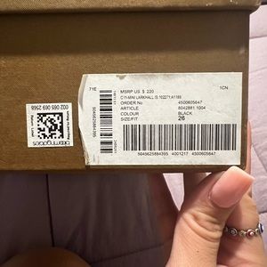 Toddler female shoes, brand new never wore